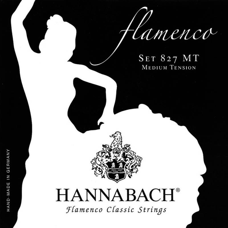 Hannabach 827 MT Flamenco Saiten Konzertgitarre von Hannabach