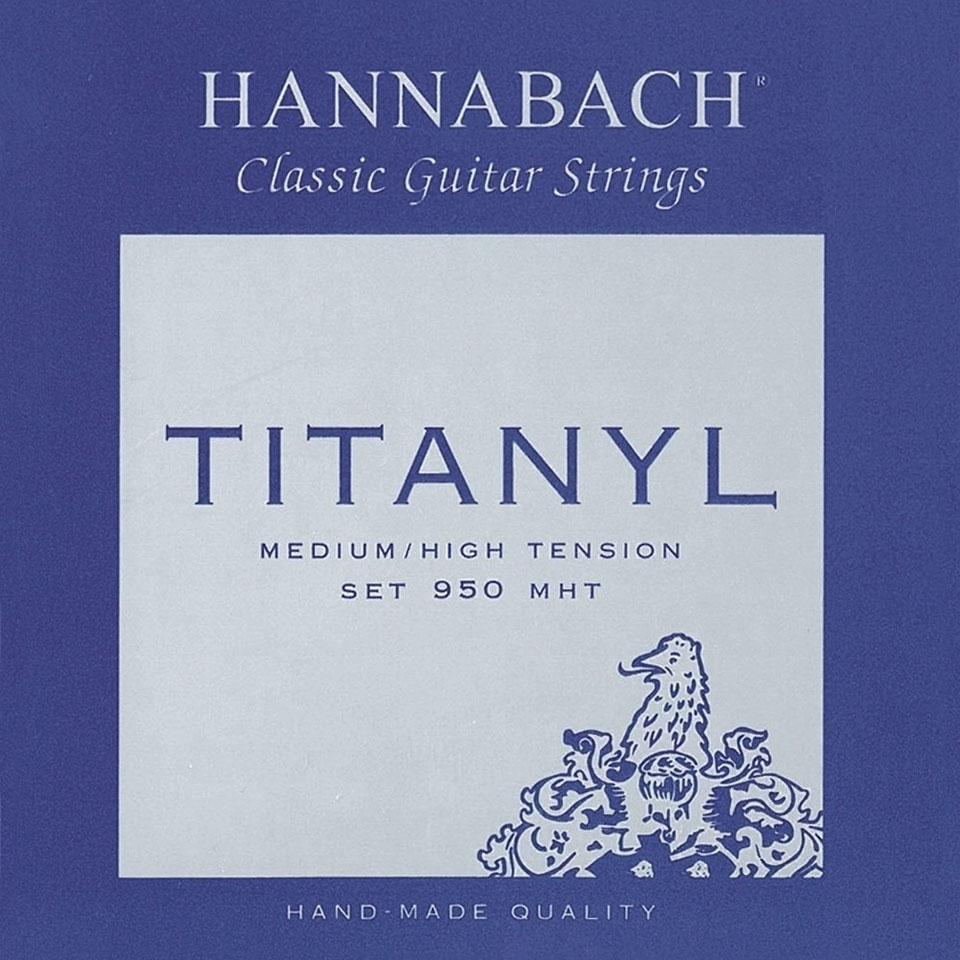 Hannabach 950 MHT Titanyl Saiten Konzertgitarre Hannabach 950 MHT Titanyl Saiten Konzertgitarre von Hannabach