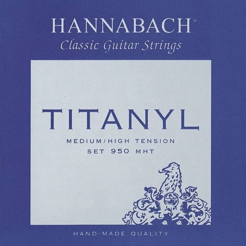 Hannabach 950 MHT Titanyl Saiten Konzertgitarre von Hannabach