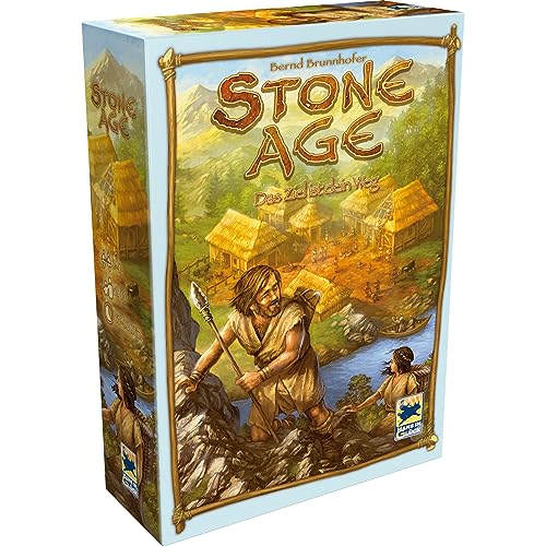 Hans im Glück | Stone Age – Das Ziel ist dein Weg | Grundspiel | Kennerspiel | Nominiert zum Spiel des Jahres 2008 | 2-4 Spieler | Ab 10+ Jahren | 60+ Minuten | Deutsch von Hans im Glück