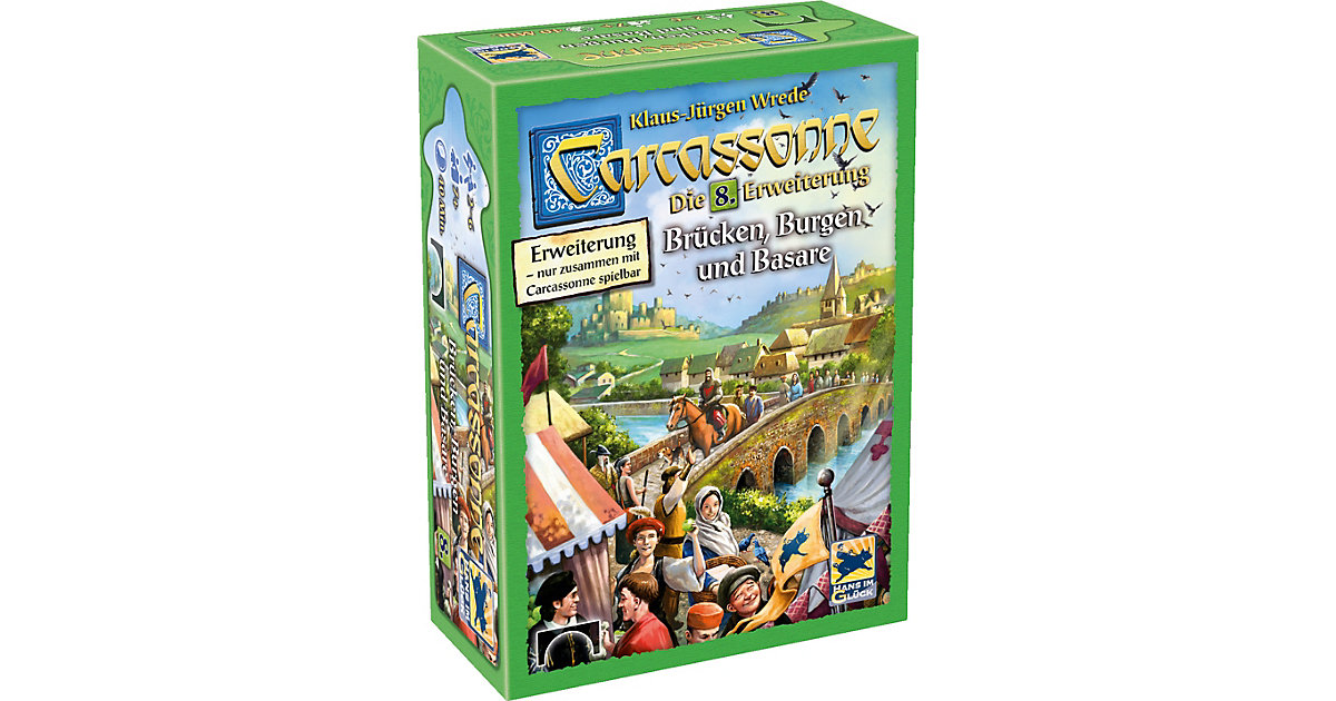Carcassonne - Brücken, Burgen und Basare, Erweiterung 8 von Hans im Glück