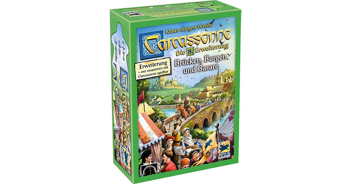 Carcassonne - Brücken, Burgen und Basare, Erweiterung 8 Carcassonne - Brücken, Burgen und Basare, Erweiterung 8 von Hans im Glück
