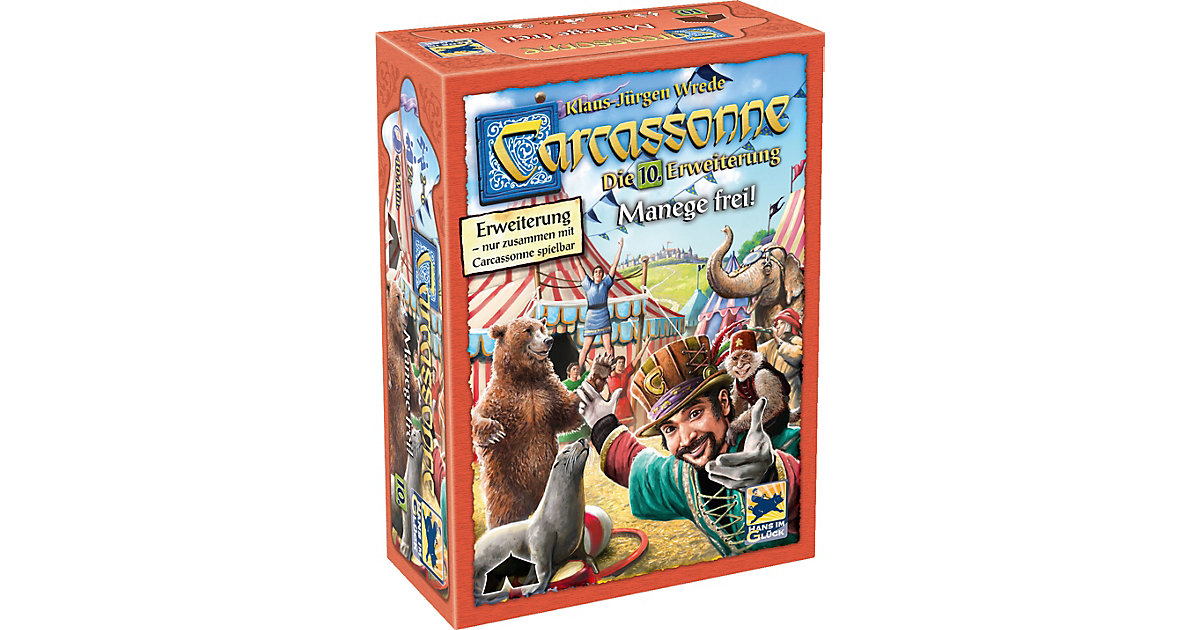 Carcassonne - Manege frei!, Erweiterung 10 Carcassonne - Manege frei!, Erweiterung 10 von Hans im Glück