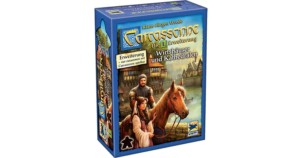 Carcassonne - Wirtshäuser und Kathedralen, Erweiterung 1 Carcassonne - Wirtshäuser und Kathedralen, Erweiterung 1 von Hans im Glück