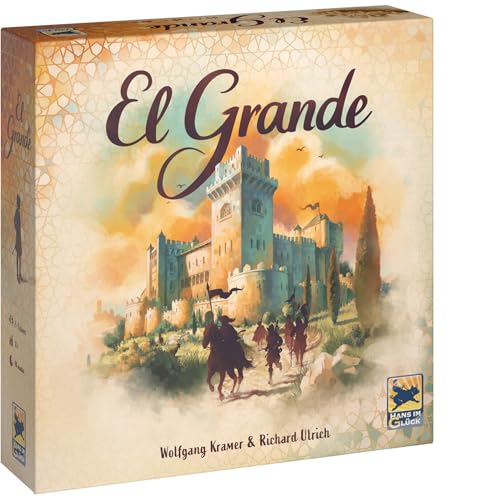 El Grande Brettspiel – Engage in Medieval Intrigen in Spanien des 15. Jahrhunderts! Bereichskontrolle-Strategiespiel für Kinder und Erwachsene, ab 12 Jahren, 2–5 Spieler, 90 Minuten Spielzeit, El Grande Brettspiel – Engage in Medieval Intrigen in Spanien des 15. Jahrhunderts! Bereichskontrolle-Strategiespiel für Kinder und Erwachsene, ab 12 Jahren, 2–5 Spieler, 90 Minuten Spielzeit, von Hans im Glück