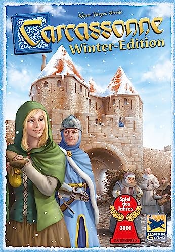 Hans im Glück, Carcassonne Winter-Edition, Familienspiel, Brettspiel, 2-5 Spieler, Ab 7+ Jahren, 35 Minuten, Deutsch Hans im Glück, Carcassonne Winter-Edition, Familienspiel, Brettspiel, 2-5 Spieler, Ab 7+ Jahren, 35 Minuten, Deutsch von Hans im Glück