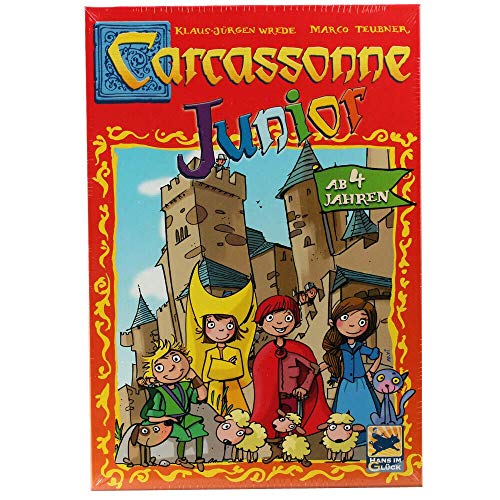 Hans im Glück | Carcassonne Junior | Kinderspiel | Brettspiel | 2-4 Spieler | Ab 4+ Jahren | 30+ Minuten | Deutsch von Hans im Glück