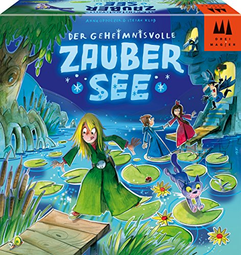 Schmidt Spiele Drei Magier Spiele 40882 Der Geheimnisvolle Zaubersee, Kinderspiel von Drei Magier