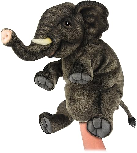 Hansa Creation - Kuscheltier - Handpuppe Elefant neues Modell von Hansa Creation