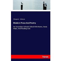 Modern Prose And Poetry von Hansebooks