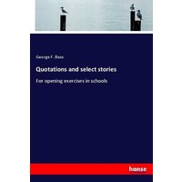 Quotations and select stories von Hansebooks
