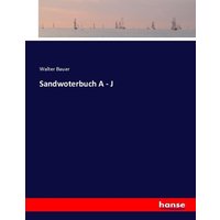 Sandwoterbuch A - J von Hansebooks