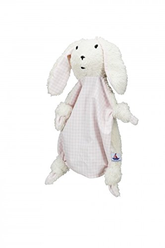 Hansekind Schnuffeltuch Schmuse Handpuppe Hase rosa von Hansekind