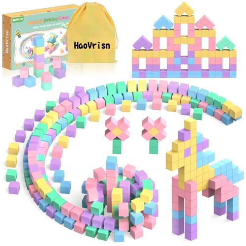 HaoVrisn Magnetische Bausteine Blöcke für Kinder, 45 Stück Magnetbausteine Magnet Spielzeug Kinder, Magnetisches Spielzeug ab 3 4 5 6 7 8 Geschenk für Jungen und Mädchen (2.5CM*2.5CM) HaoVrisn Magnetische Bausteine Blöcke für Kinder, 45 Stück Magnetbausteine Magnet Spielzeug Kinder, Magnetisches Spielzeug ab 3 4 5 6 7 8 Geschenk für Jungen und Mädchen (2.5CM*2.5CM) von HaoVrisn