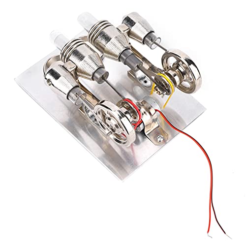 4 Zylinder Stirling Motor Dampfmaschine Physik Experiment Populärwissenschaft Erfindung Spielzeugmodellmotormodell Modell 4 Zylinder Stirling Motor Dampfmaschine Physik Experiment Populärwissenschaft Erfindung Spielzeugmodellmotormodell Modell von Haofy