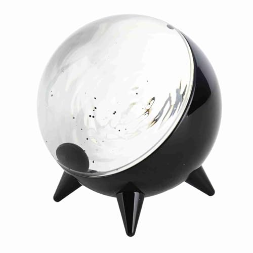 Ferrofluid Sound Visualizer, Musik Rhythmus Leichter Begleiter mit Wiederaufladbarem Li-Akku, ABS, Glasmaterial, 6-8 Stunden Akkulaufzeit für Desktop-Dekor von Haofy