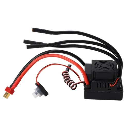 Haofy 120A wasserdichte Bürsten -freie Esc -hohe Vorbereitungsvorbereitungen für 1/8 RC Autos und Boote von Haofy