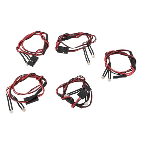 Haofy 3 Mm Hohe Helligkeit LED -Perlen LED - Auto Set für SCX24 AXI00001 C10, Stylish Design, Ideale RC Auto Enthusiasten von Haofy