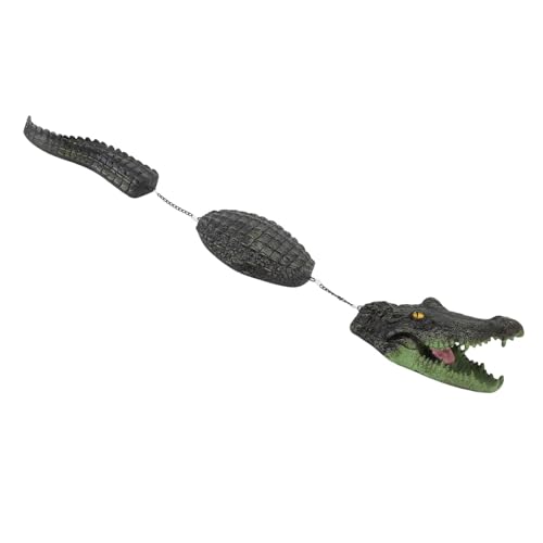 Haofy 3 Segment Floating Alligator Decoy, Material, Lebensechte Augen und Zähne, Lang Anhaltendes Außendekor für Teiche, Schwimmbäder und Seen mit Krokodildesign Haofy 3 Segment Floating Alligator Decoy, Material, Lebensechte Augen und Zähne, Lang Anhaltendes Außendekor für Teiche, Schwimmbäder und Seen mit Krokodildesign von Haofy