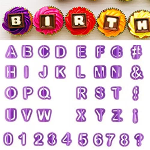 Haofy 40pcs Ziffern Alphabetische Kuchenschablonen, Kunststoffkuchen -Top -Toper Füllungen von Food Grade Kuchen, Einfache Demüdungsdiy Backen mit Tragbarem Design, Endlose Kreative Möglichkeiten für Haofy 40pcs Ziffern Alphabetische Kuchenschablonen, Kunststoffkuchen -Top -Toper Füllungen von Food Grade Kuchen, Einfache Demüdungsdiy Backen mit Tragbarem Design, Endlose Kreative Möglichkeiten für von Haofy