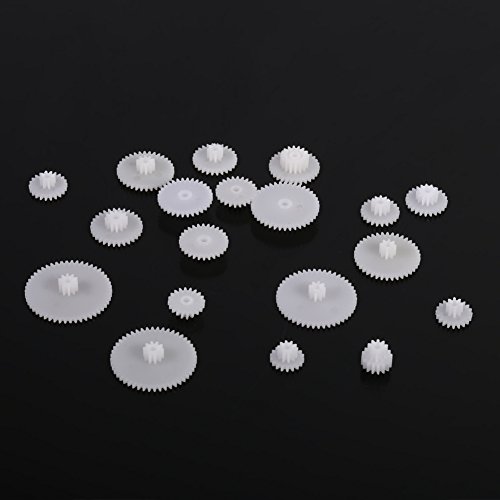 Haofy 75pcs Kleines Getriebe-Set-Modul 0,5, Motorgetriebe, Plastikgetriebesammlung, Hergestellt aus Hochwertigem Kunststoff, das Tragbar Ist und eine Extra Lange Lebensdauer der Haofy 75pcs Kleines Getriebe-Set-Modul 0,5, Motorgetriebe, Plastikgetriebesammlung, Hergestellt aus Hochwertigem Kunststoff, das Tragbar Ist und eine Extra Lange Lebensdauer der von Haofy