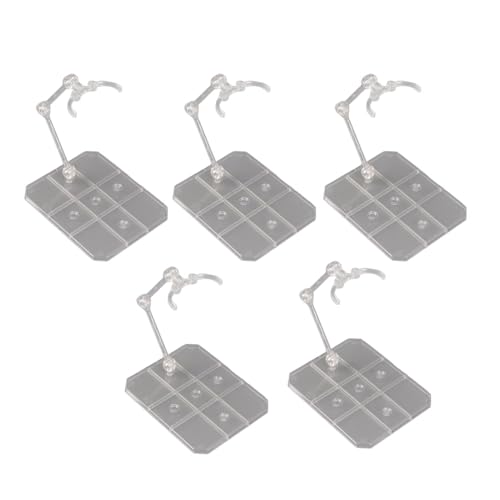 Haofy Aktion Figure Stand Stabiler Transparenter Halter 5 Packs für Anime -Sammler Plastik -Wohnkultur Haofy Aktion Figure Stand Stabiler Transparenter Halter 5 Packs für Anime -Sammler Plastik -Wohnkultur von Haofy