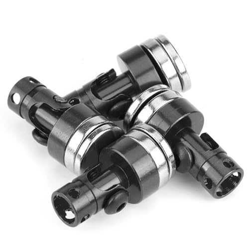 Haofy Aluminium Magnetic Body Post Mount für SCX10 1:10 RC -Auto, Langlebige Einfache Installationskörperpostmontage für RC Autoventilatoren Schwarz (Black) von Haofy