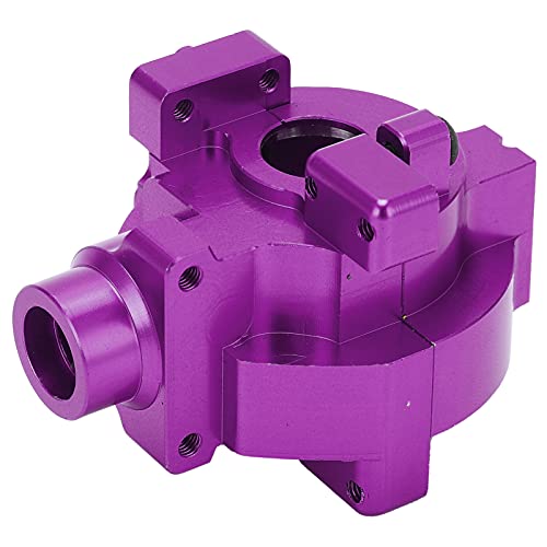 Haofy Aluminiumlegierung -Front -Rad Upgrade für HSP 1/10 RC Autos, Langlebige Metallausrüstung für RC Zubehör, Kompatibel mit HSP 94123/94107/94170, 2 Teile Eingestellt (Purple) von Haofy