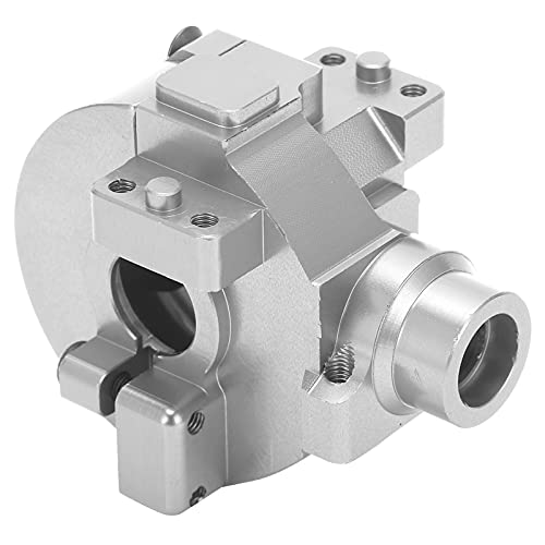 Haofy Aluminiumlegierung -Front -Rad Upgrade für HSP 1/10 RC Autos, Langlebige Metallausrüstung für RC Zubehör, Kompatibel mit HSP 94123/94107/94170, 2 Teile Eingestellt (Silver) von Haofy