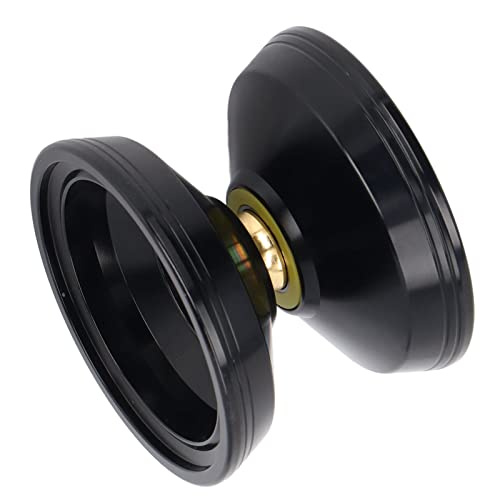 Haofy Aluminiumlegierung Reagiert Nicht Ansprechbares Yoyo -Spielzeug mit Hoher Leistung für Geburtstagsgeschenk (Black) von Haofy
