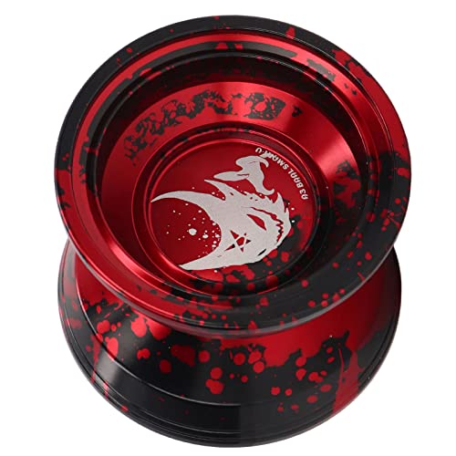 Haofy Aluminiumlegierung Reagiert Nicht Ansprechbares Yoyo -Spielzeug mit Hoher Leistung für Geburtstagsgeschenk (Rot) von Haofy