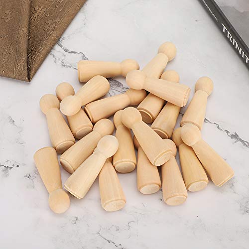 Haofy DIY -Holzstiftpuppen Handmales Kit, 20pcs Abstrakte Ornamente für Fantasievolles Handwerk, Perfekte Wohnkultur für Alle Altersgruppen Haofy DIY -Holzstiftpuppen Handmales Kit, 20pcs Abstrakte Ornamente für Fantasievolles Handwerk, Perfekte Wohnkultur für Alle Altersgruppen von Haofy