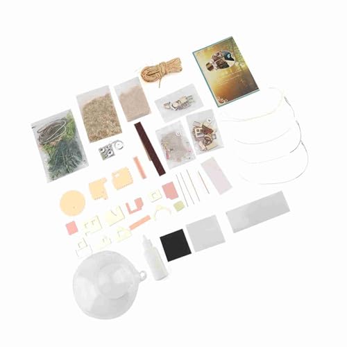 Haofy DIY: DIY Doll House Kit, Delicada Minium von Händen, die in der Hand Hergestellt Wurden, Fördert die Manuelle Koordination, das Fantasievolle und Kreative Spielzeug für Sicheres und Haofy DIY: DIY Doll House Kit, Delicada Minium von Händen, die in der Hand Hergestellt Wurden, Fördert die Manuelle Koordination, das Fantasievolle und Kreative Spielzeug für Sicheres und von Haofy