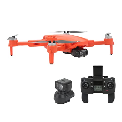 Haofy Drohne, Orange GPS Smart Return Quadcopter-Drohnenbild Folgen Sie Zum Schießen (Doppelbatterie) von Haofy