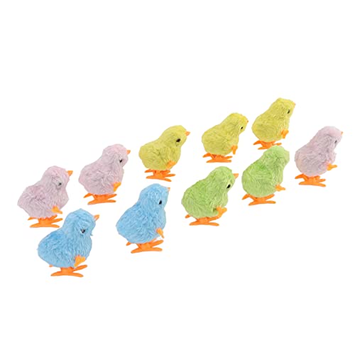 Haofy Ein Farbenfroh Gefülltes Küken Springt Zum Wind, Süßes Huhn mit Uhrwerk - 10% Gesetzt für Kleine Plastikplüschkinder Haofy Ein Farbenfroh Gefülltes Küken Springt Zum Wind, Süßes Huhn mit Uhrwerk - 10% Gesetzt für Kleine Plastikplüschkinder von Haofy