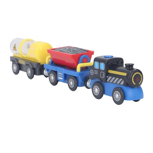 Haofy Electric Magnetic Connection Bunte Sound Toy für, Batteriebetriebene Lokomotive -Zugspielzeug für Familienunterhaltung (Typ 1) von Haofy
