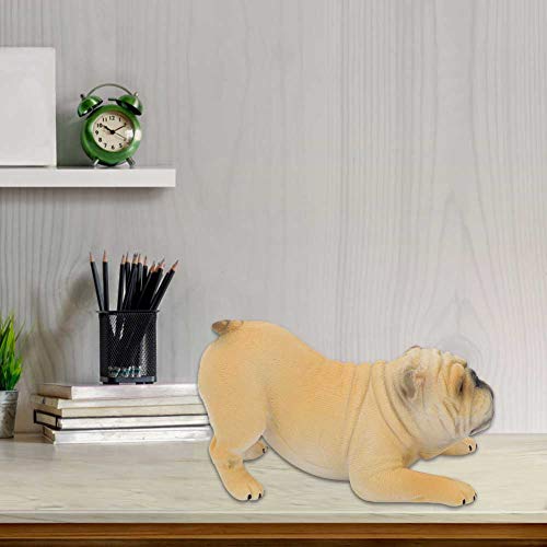 Haofy Exquisites Bulldog -Modellspielzeug für Kindergeschenk, Verbesserung der Konzentration und Kreativität, Hochwertiges Kunststoffmaterial ((127-877)) von Haofy