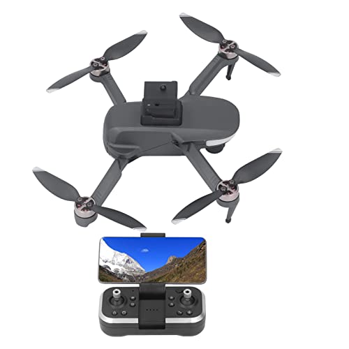 Haofy Faltbare Drohne 2,4 GHz Anti-Interferenz-Optik-Positionierung RC Quadcopter 4K Outdoor APP-Steuerung (Doppelte Batterie) von Haofy