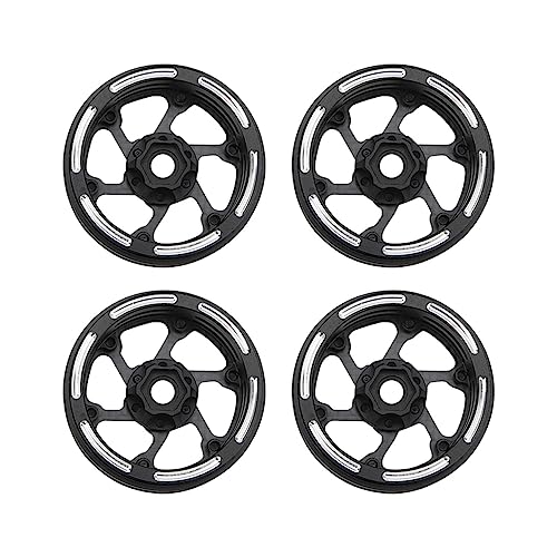 Haofy Felge, 1,9 Zoll (3,9 cm) leichte und verschleißfeste RC-Halterung für RC Auto (Typ 1) von Haofy