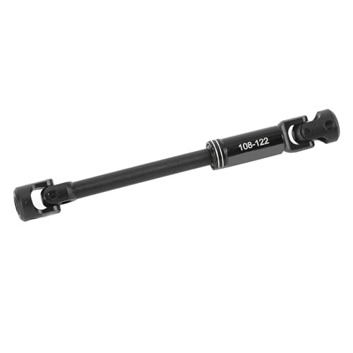 Haofy Genauige RC Universal Drive -Welle für Crawler 1/10 Skala, Empfindliche Verarbeitung, Zuverlässige Qualität für Hobby -Enthusiasten (108-122 mm) von Haofy