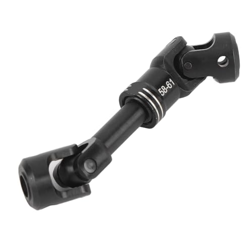 Haofy Genauige RC Universal Drive -Welle für Crawler 1/10 Skala, Empfindliche Verarbeitung, Zuverlässige Qualität für Hobby -Enthusiasten (58-61 mmm) von Haofy