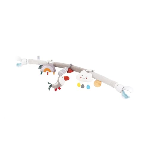Haofy Klemmschalter auf Arch Mobile Entzückende Designsusorische Türen für die Sensorische Entwicklung Spielzeugleiste für Kinderwagenbabys Plüschmaterial (Vogel) von Haofy