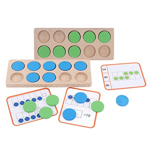 Haofy Mathematikunterricht Spielzeug für, Bereichert Zahlen Wissen Zehn Frame -Set, Frühe Schule Spielzeug für, Basswood Material Haofy Mathematikunterricht Spielzeug für, Bereichert Zahlen Wissen Zehn Frame -Set, Frühe Schule Spielzeug für, Basswood Material von Haofy