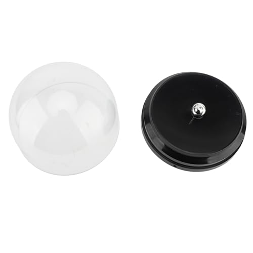 Haofy Metall Drehendes Oberteil mit Magnetischer Basis, Perpetual Motion Gyro für Endlose Unterhaltung, Heim Dekoration, Stilvolle Schwarze Farbe, Einzigartige Idee von Haofy