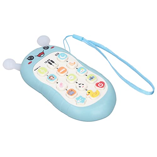 Haofy Musik-Telefonspielzeug, Feine Verarbeitung, Baby-Musikspielzeug, Lautstärke Verstellbar, Weich, Interessant für (Blue) von Haofy