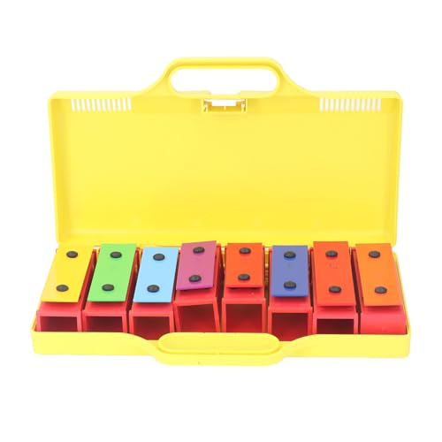 Haofy Musikalische Farbenfrohe Resonator -Glocken, Pädagogische Harmonische Percussion -Spielzeug für Vorschule, Aluminium von Haofy