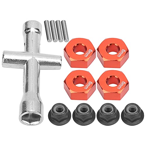 Haofy Präzisions Sechseckiger Adapter von 12 Mm Rad mit Einem Querschlüssel, Angepasst an RC 1/10 -Autos, Präzise Größe, Umfasst die Befestigung der Schrauben, Verbessern das Leistungsautomodell. Haofy Präzisions Sechseckiger Adapter von 12 Mm Rad mit Einem Querschlüssel, Angepasst an RC 1/10 -Autos, Präzise Größe, Umfasst die Befestigung der Schrauben, Verbessern das Leistungsautomodell. von Haofy