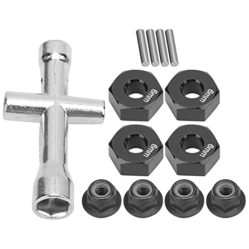 Haofy Präzisions Sechseckiger Adapter von 12 Mm Rad mit Einem Querschlüssel, Angepasst an RC 1/10 -Autos, Präzise Größe, Umfasst die Befestigung der Schrauben, Verbessern das Leistungsautomodell. Haofy Präzisions Sechseckiger Adapter von 12 Mm Rad mit Einem Querschlüssel, Angepasst an RC 1/10 -Autos, Präzise Größe, Umfasst die Befestigung der Schrauben, Verbessern das Leistungsautomodell. von Haofy