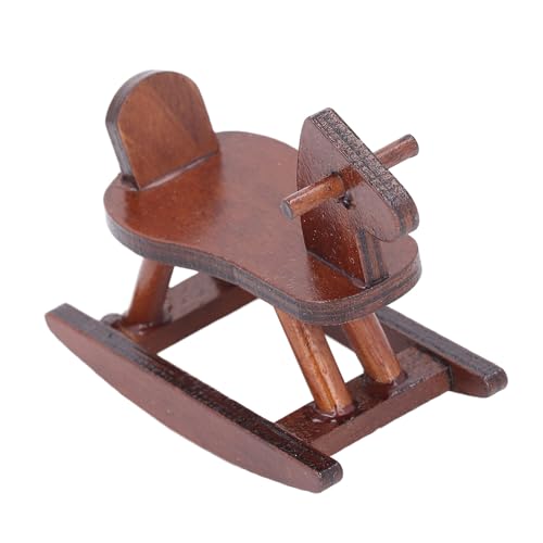 Haofy Puppenhaus Holz Rockiges Exquisit (Brown) von Haofy
