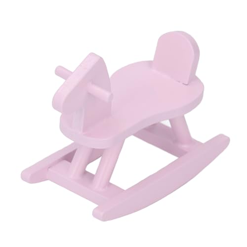 Haofy Puppenhaus Holz Rockiges Exquisit (PINK) von Haofy
